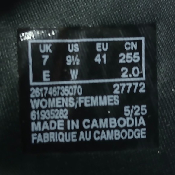 Clarks Cloudsteppers Breeze Range Black Ankle Boot 74673 Women's 9.5 Wide - Picture 8 of 10